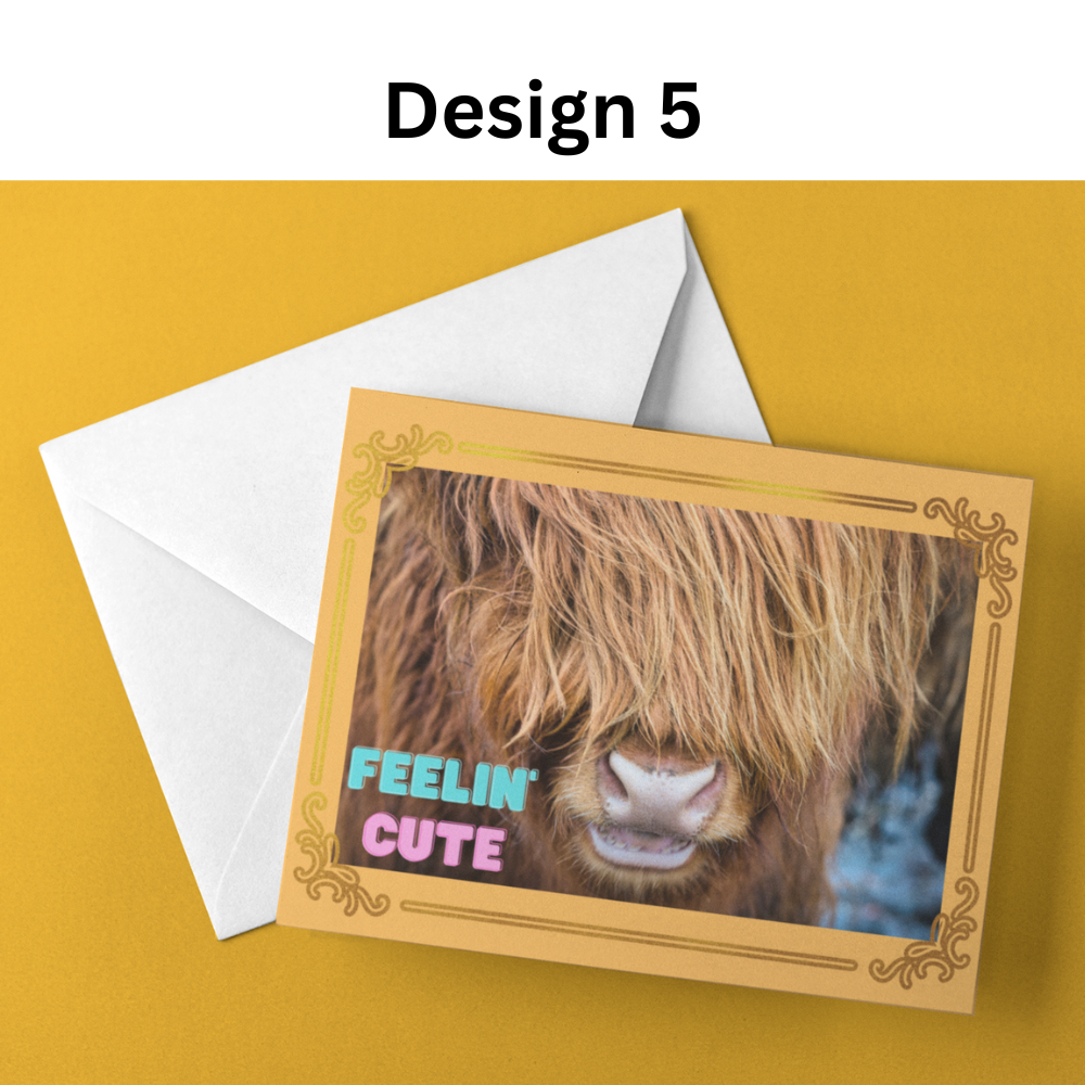 Customizable Scenic Photo Blank Notecards (10-Pack)