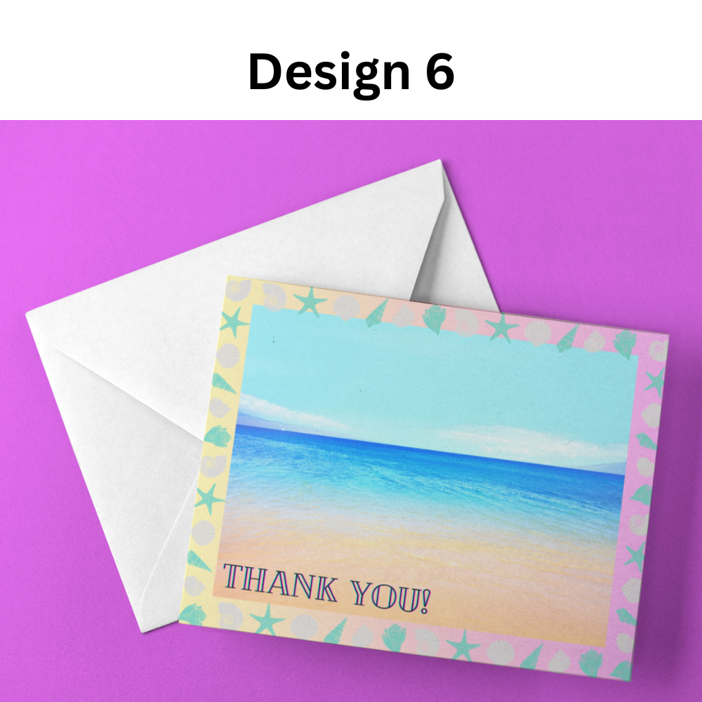 Customizable Scenic Photo Blank Notecards (10-Pack)