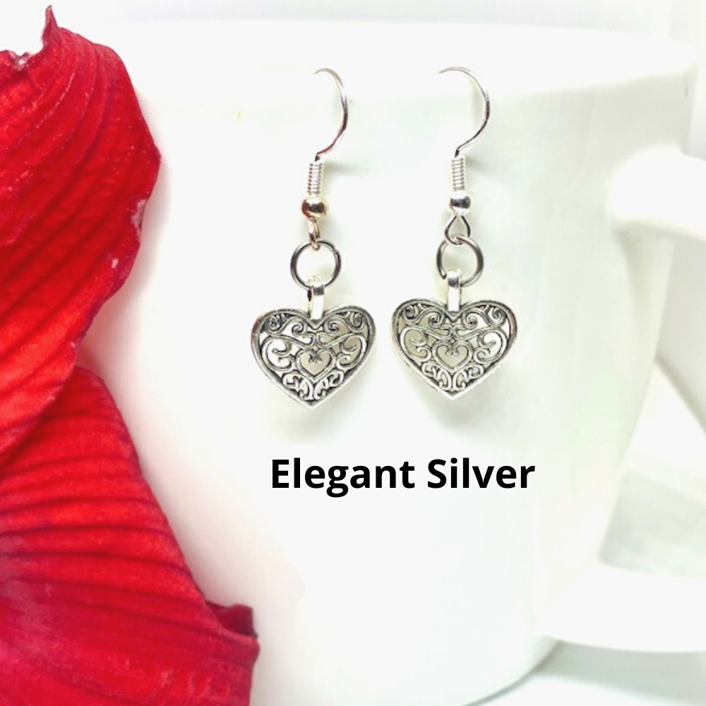 Elegant Heart Earrings