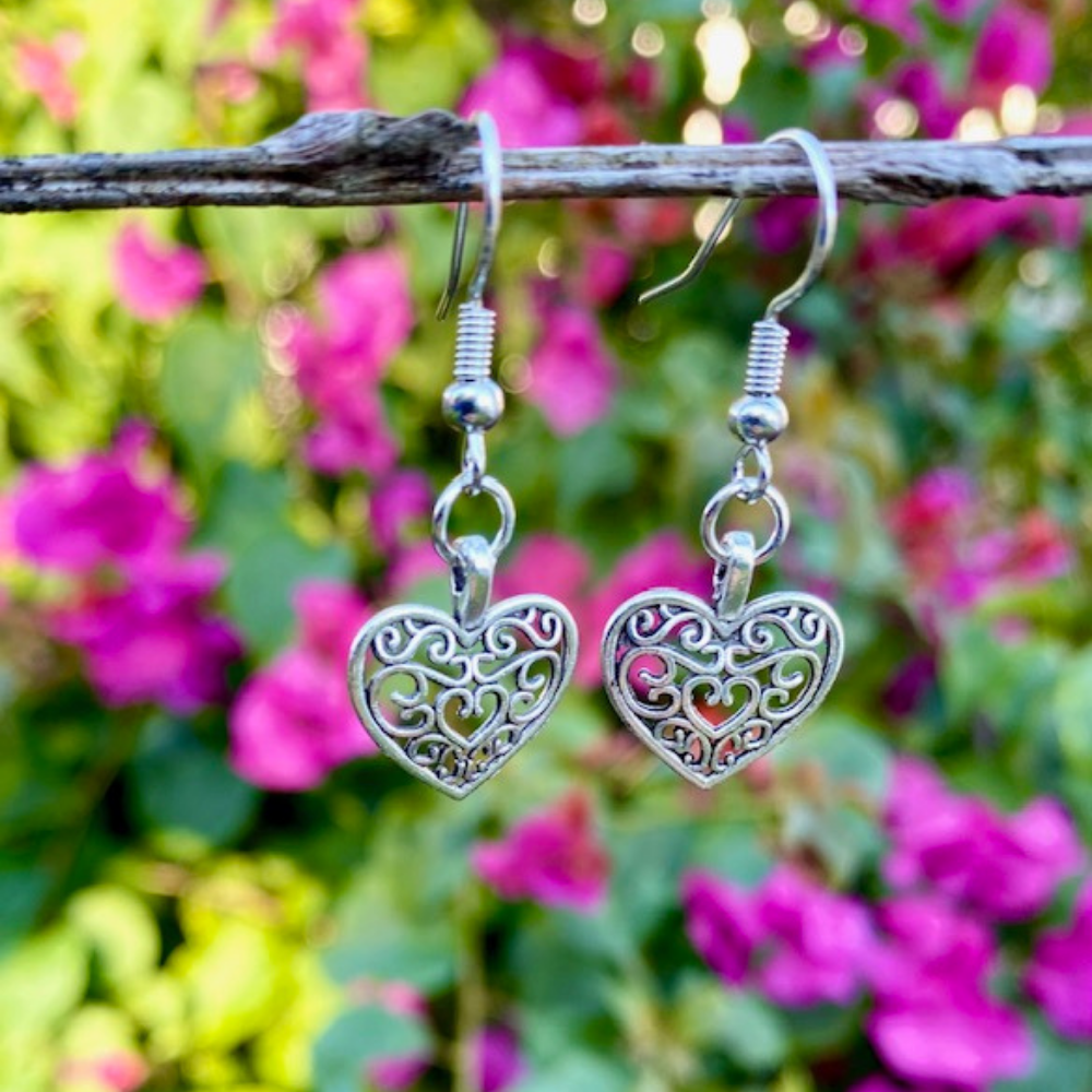 Elegant Heart Earrings