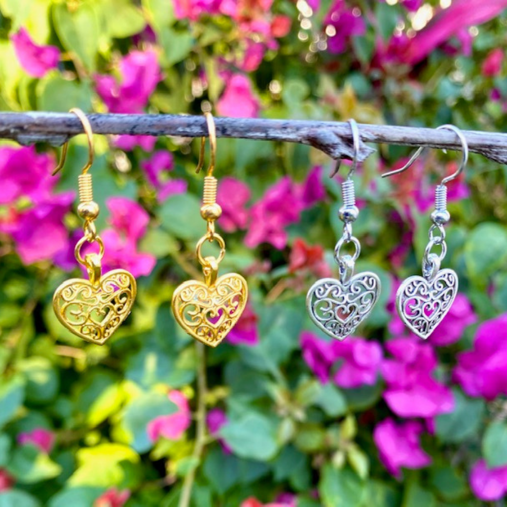 Elegant Heart Earrings