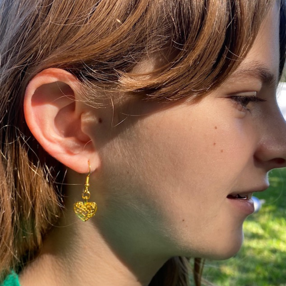 Elegant Heart Earrings