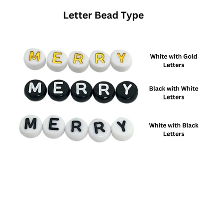 Holiday Seed Bead Stretch Bracelets