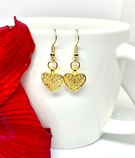 Elegant Heart Earrings