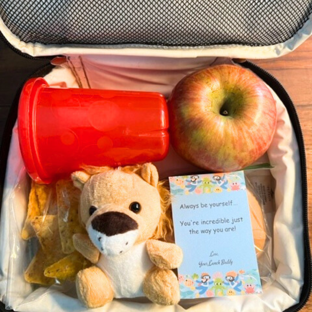 Lunch Buddy with 10-Pack of Lunchbox Notes