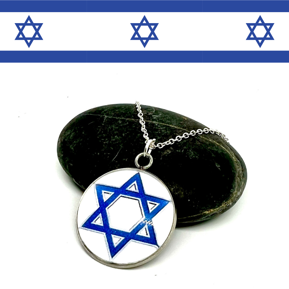 Jewish Star Pendant Necklace