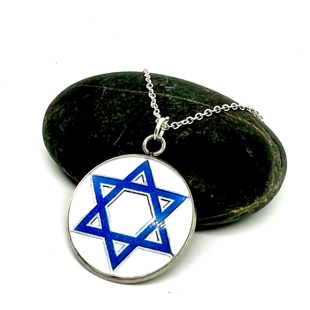 Jewish Star Pendant Necklace