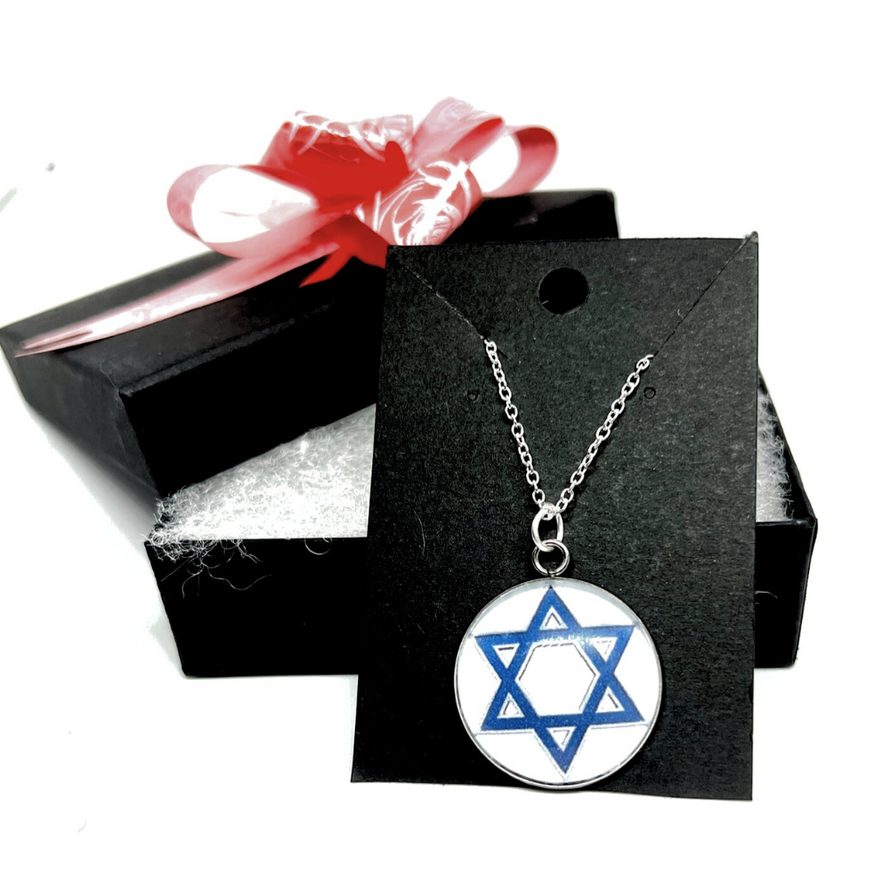 Jewish Star Pendant Necklace