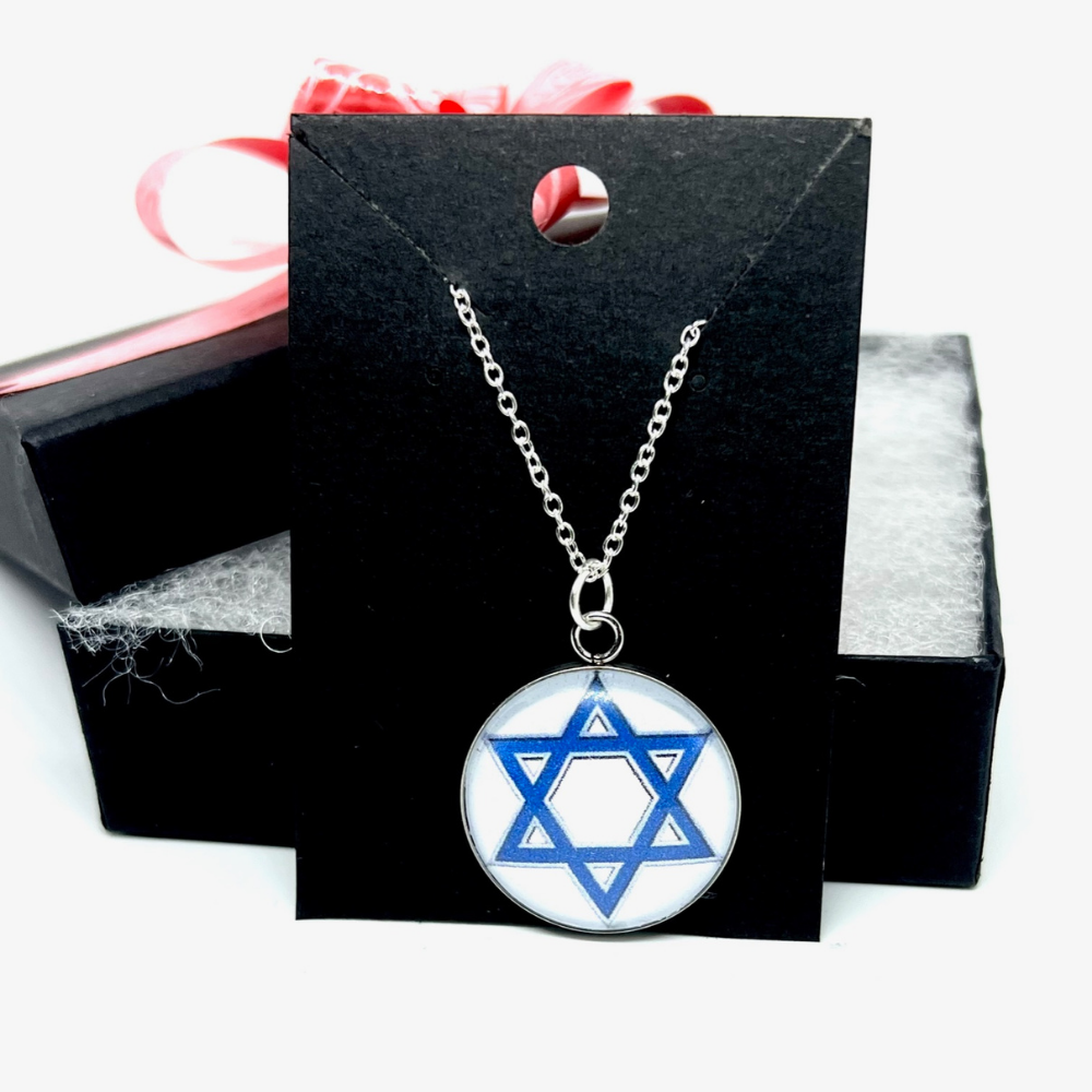 Jewish Star Pendant Necklace