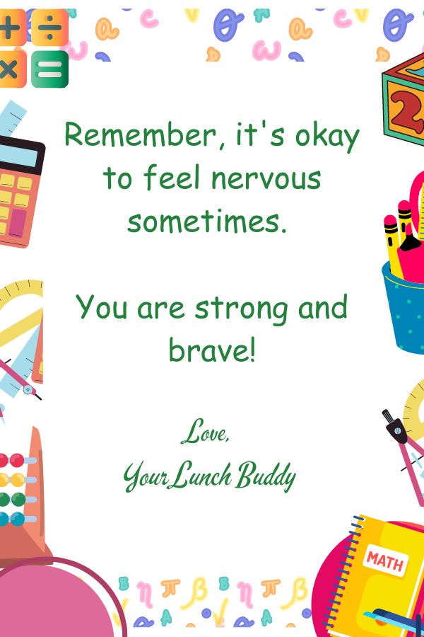 Lunch Buddy with 10-Pack of Lunchbox Notes