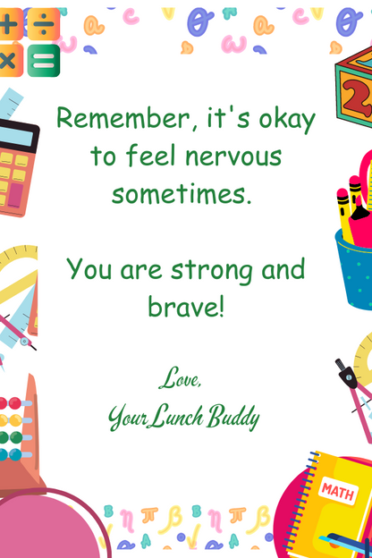 Lunch Buddy with 10-Pack of Lunchbox Notes