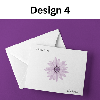 Personalized Blank Stationery Notecards (10-Pack)