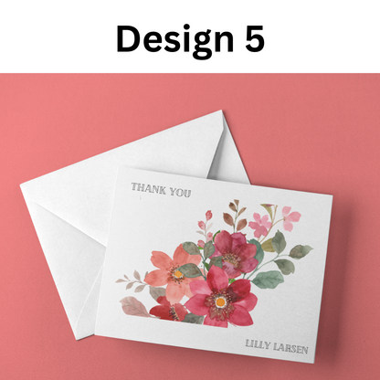Personalized Blank Stationery Notecards (10-Pack)
