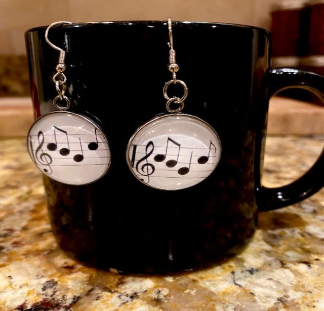 Music Note Earrings