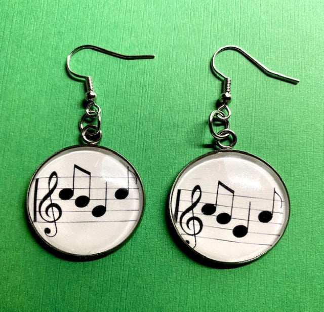 Music Note Earrings