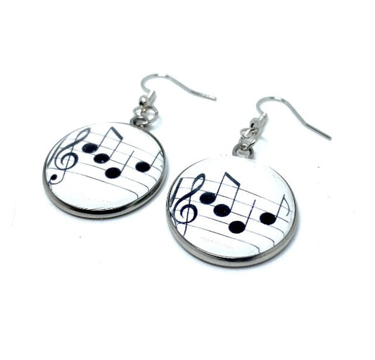 Music Note Earrings