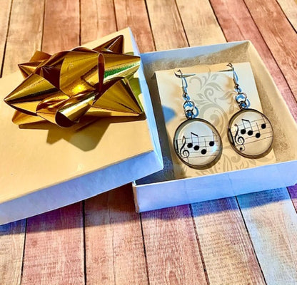 Music Note Earrings