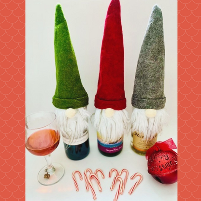 Swedish Gnome Wine Bottle Covers
