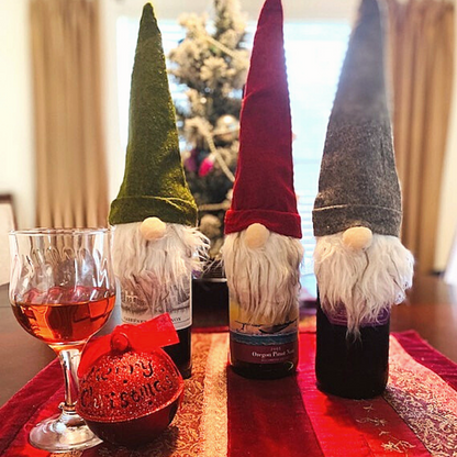 Swedish Gnome Wine Bottle Covers