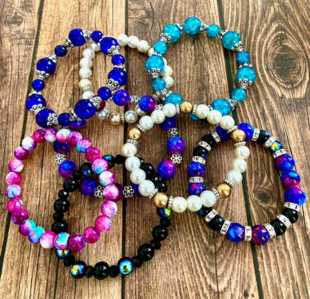 Summer Breeze Colorful Beaded Bracelets