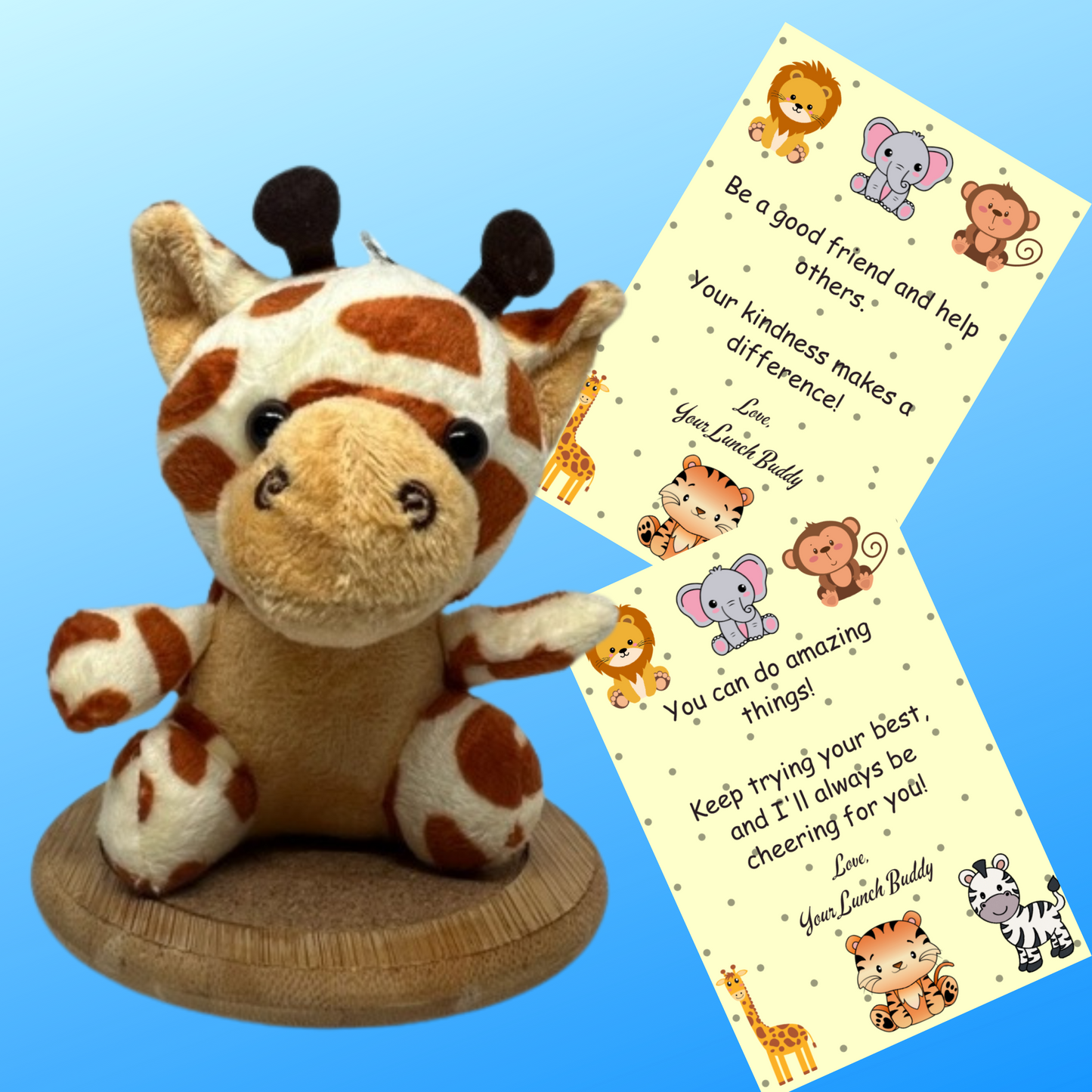 Lunch Buddy with 10-Pack of Lunchbox Notes