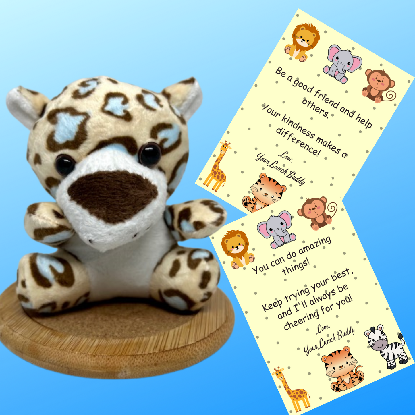 Lunch Buddy with 10-Pack of Lunchbox Notes
