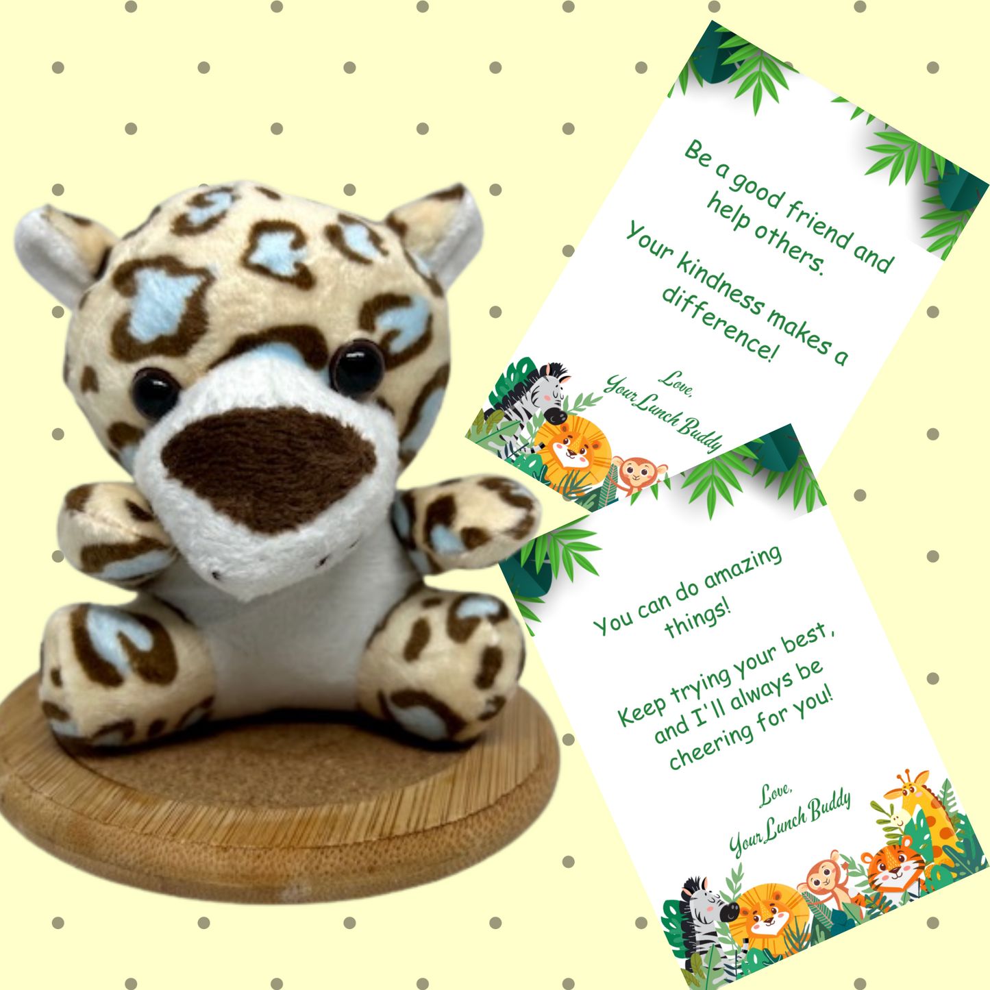Lunch Buddy with 10-Pack of Lunchbox Notes