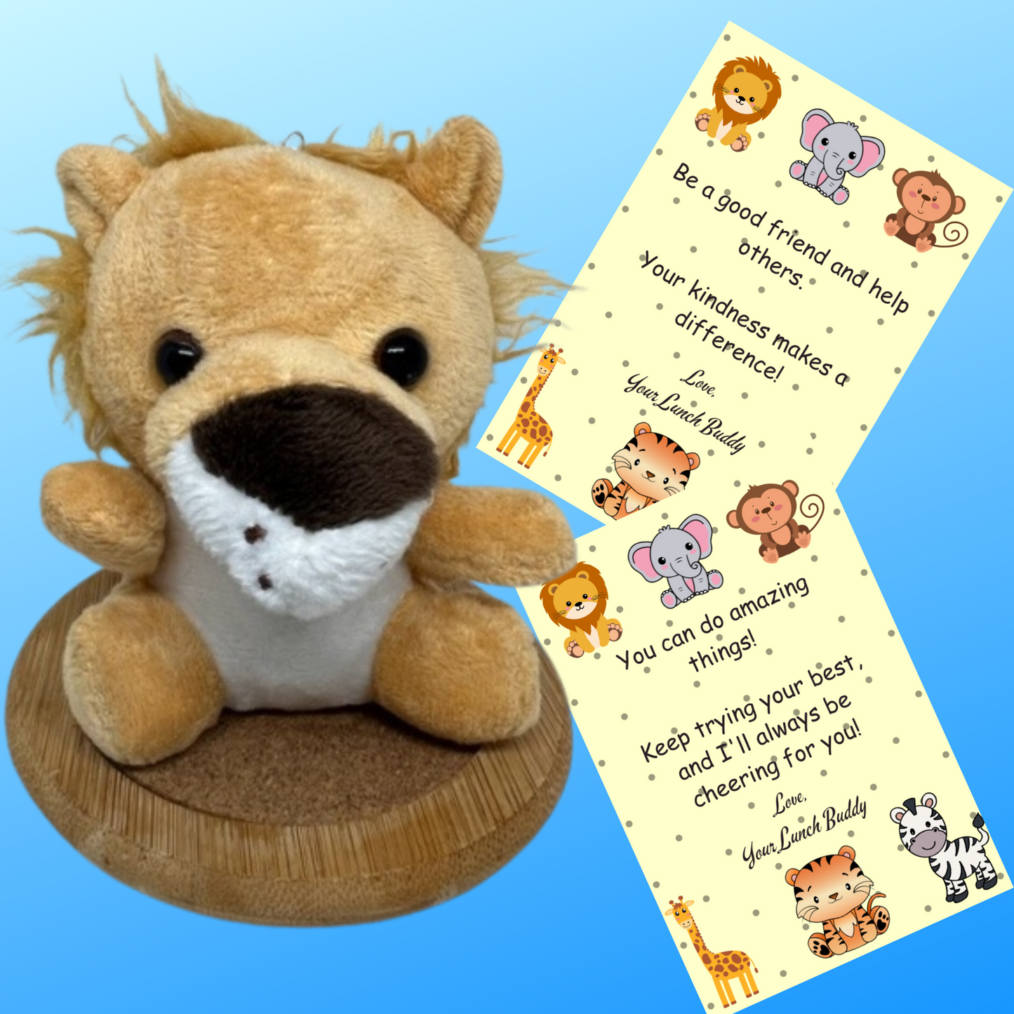 Lunch Buddy with 10-Pack of Lunchbox Notes