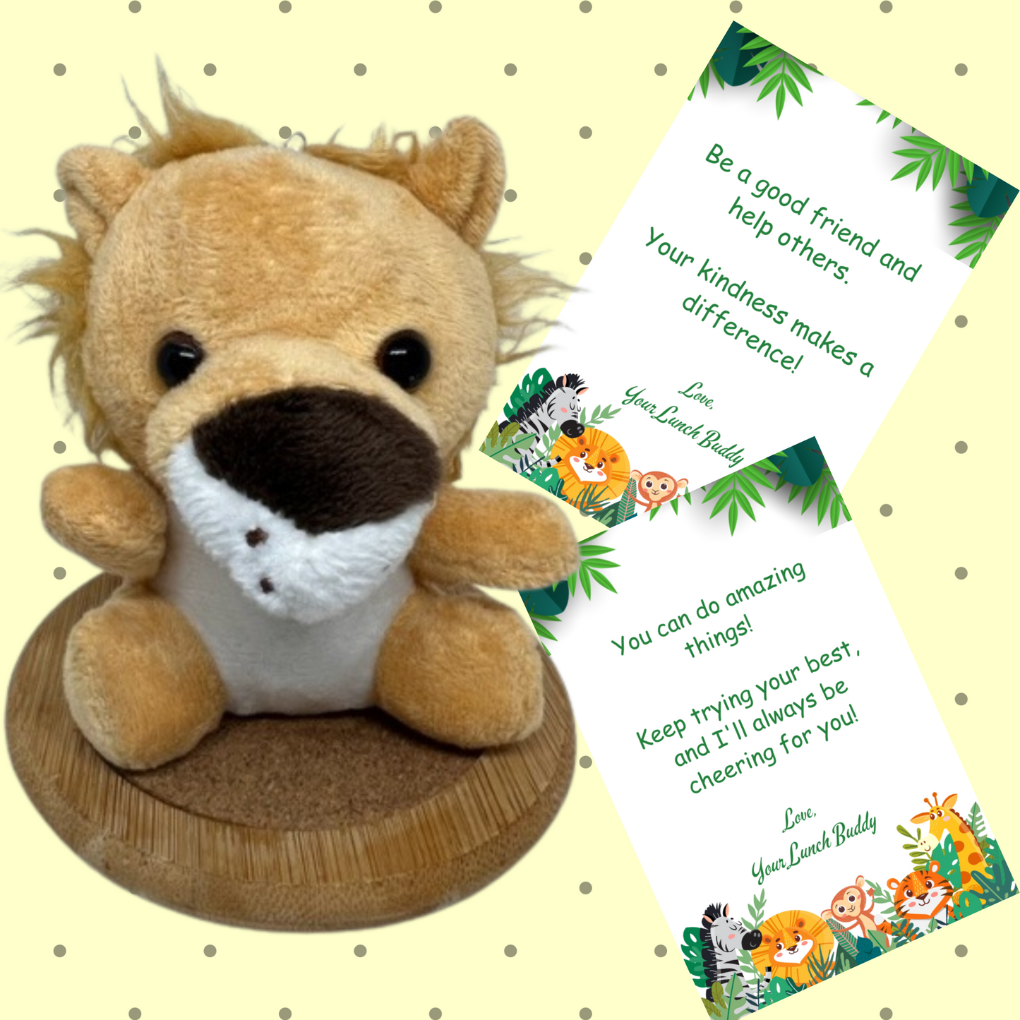 Lunch Buddy with 10-Pack of Lunchbox Notes