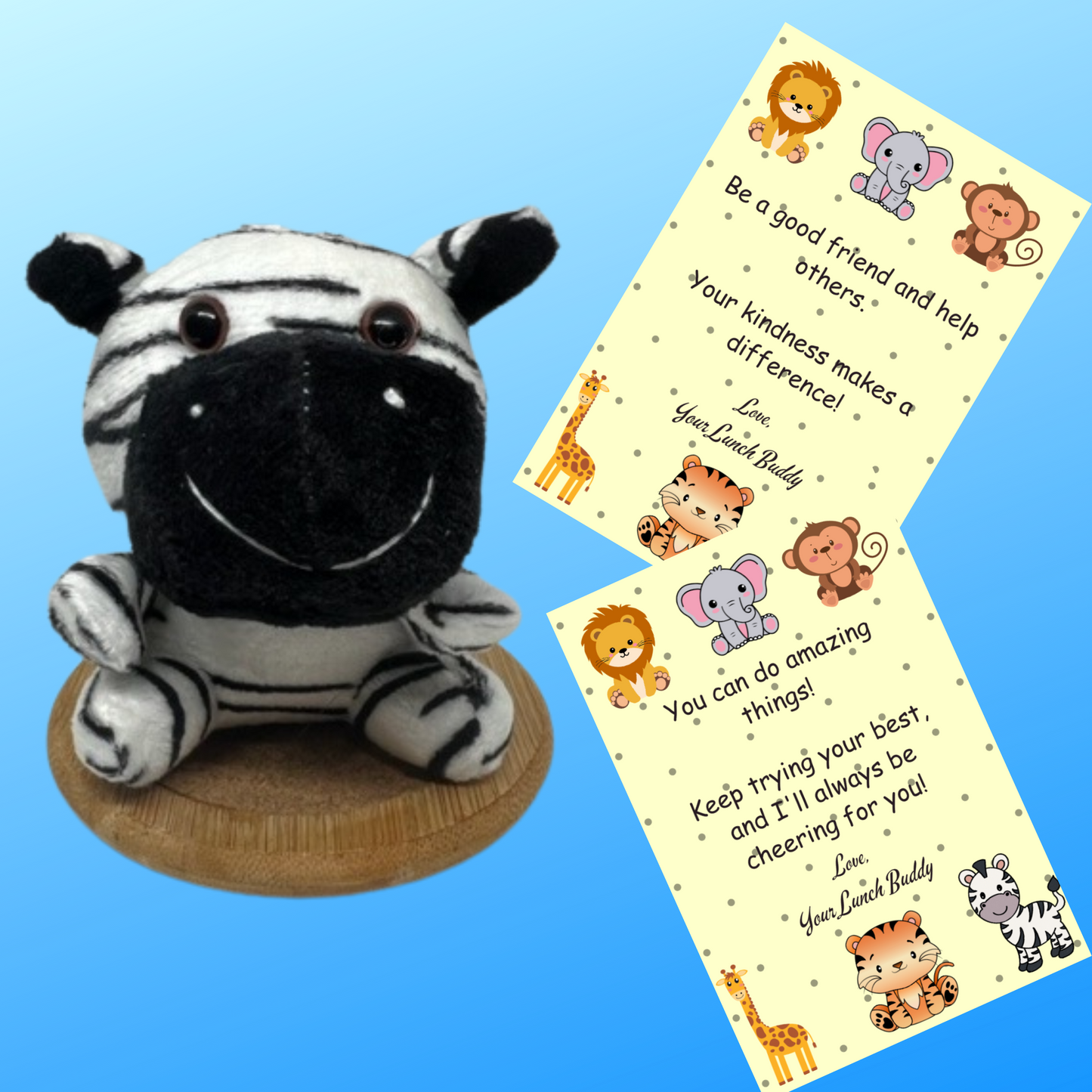 Lunch Buddy with 10-Pack of Lunchbox Notes