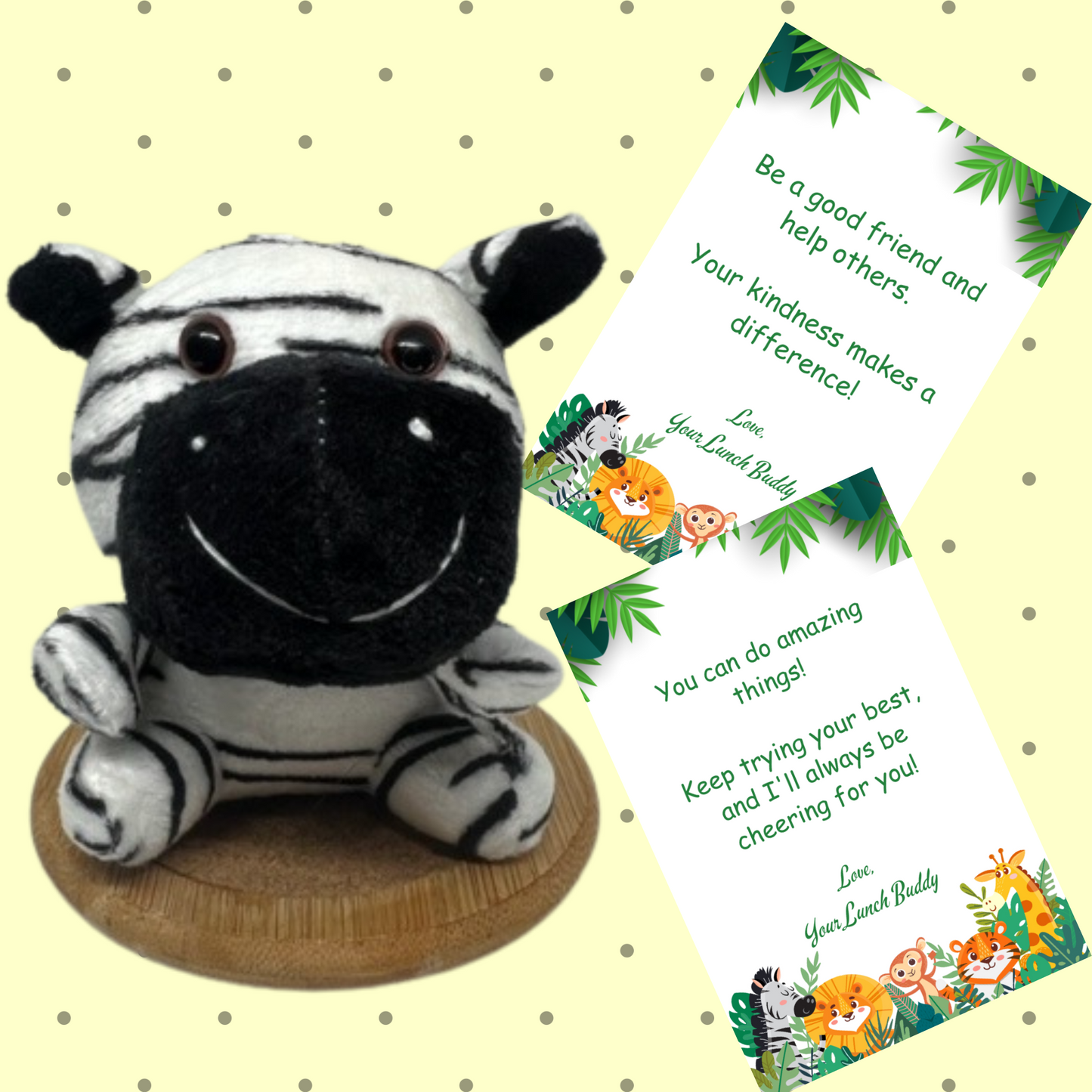 Lunch Buddy with 10-Pack of Lunchbox Notes